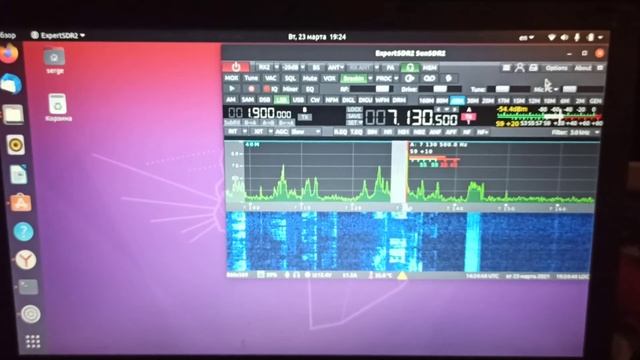 ExpertSDR на Ubuntu смотреть онлайн