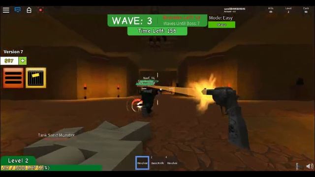 роблох прохождение игры Zombie Attack в хорошем качестве смотреть онлайн