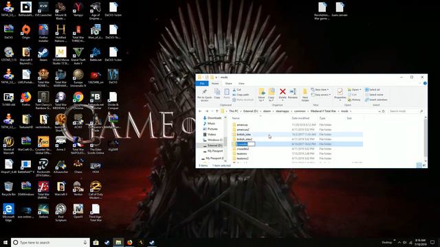 Game of Thrones Medieval 2 Total War Mod Install Guide смотреть онлайн