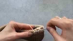 Летняя сумка. Вязание крючком. Сумка-Шоппер.