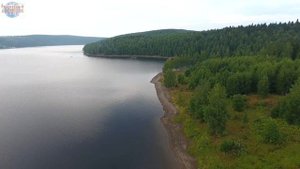Широковское водохранилище Пермский край полет июль 2016 Ultra HD