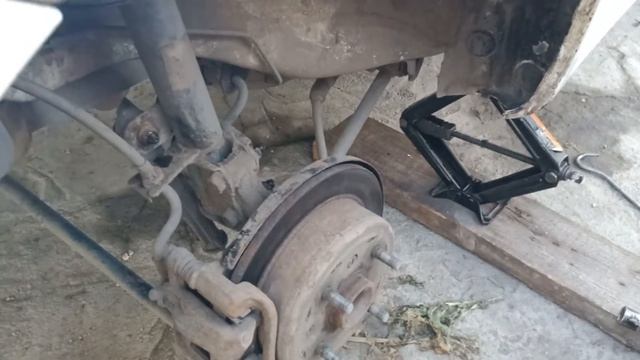 замена проставок на стойках деу джентра