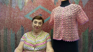 Кофточка "Карамелька". Мастер-класс по вязанию крючком от О. С. Литвиной.