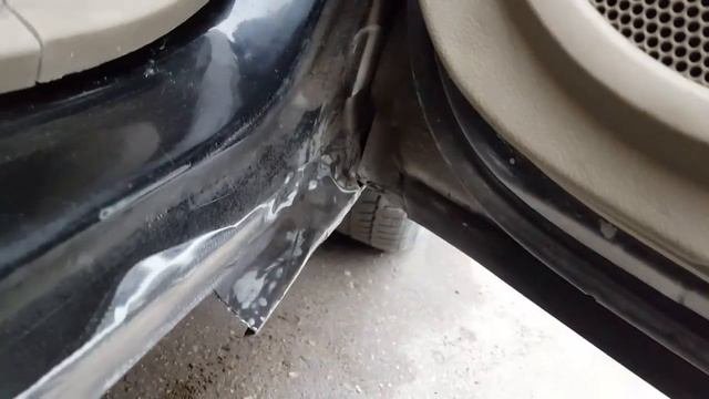 Dodge Caliber - Ремонт порогов