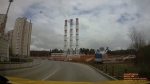 Взгляд из окна такси. Районы Москвы.  Путилково - ад для автомобилистов.