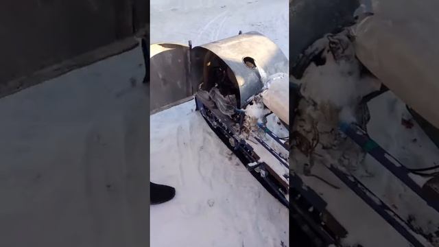 Лыжный модуль своими руками для мотособаки Бурлак М17 задний привод