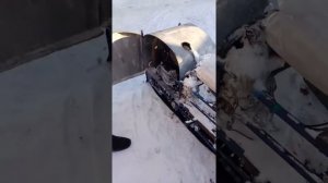 Лыжный модуль своими руками для мотособаки Бурлак М17 задний привод