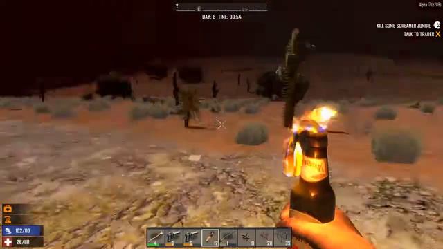 7 Days to die Alpha 17 - Кровавая луна - Орда и эпик-фейл... #8 смотреть онлайн
