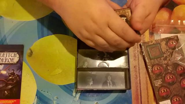 Распаковка "Проклятья Тёмного Фараона" (Ужас Аркхема, Arkham Horror, Dark Pharaoh) смотреть онлайн