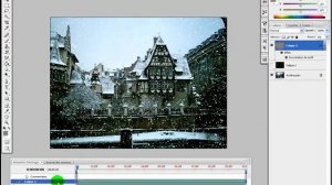 tutorial photoshop cs3 fr animation neige