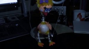 Страус марионетка