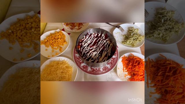Вкусный салат «Витаминка»