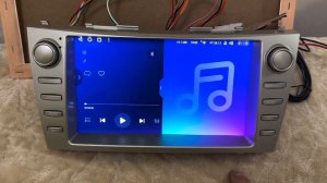 Сравнение двух рамок для андроид магнитол в Toyota Camry XV40