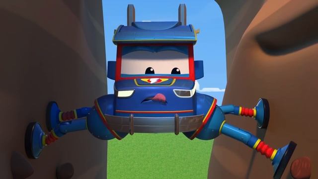 SuperTruck Monster Truck And Avengers Save The City | SuperTruck - Rescue | Trucks Cartoons For Kid
