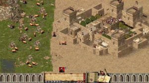 Stronghold Crusader HD - KI Kämpfe mit Patch - Sheriff und Schwein vs Emir und Kalif