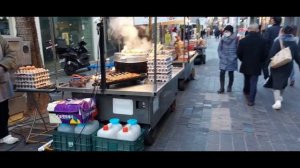 Myeongdong street Seoul South Korea (famous shopping street in seoul south korea)