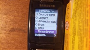 Samsung SGH-E630 Обзор/Rewiew