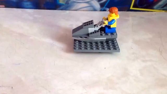 Lego-самоделки 3 Спасатель на гидроцикле