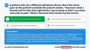 NCLEX Practice Test for Pharmacological & Parenteral Therapies 2023 (40 Questions)