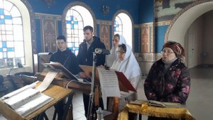 Святое Причастие. Тело Христово примите. Знаменный распев