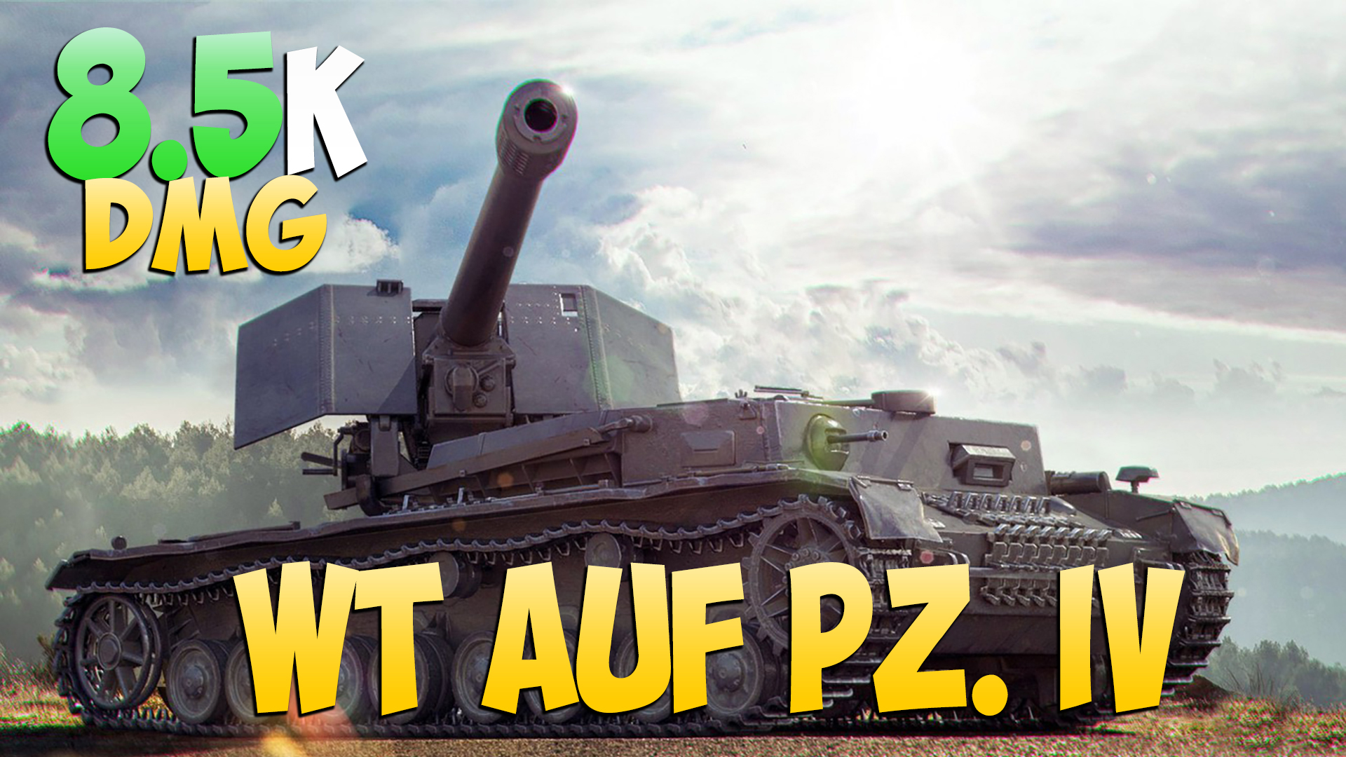 WT auf Pz. IV - 5 Фрагов 8.5K Урона - Паника! - Мир Танков