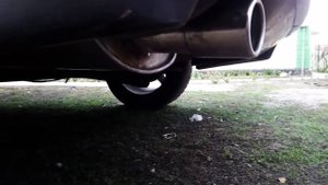 Звучание глушителя 48.01 Saab 1.6 турбо и 2стронгера 600*52 и 350*52