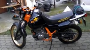 Honda NX 650 with Keihin FCR 41
