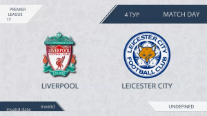 Liverpool-Leicester City, 4 тур 2017