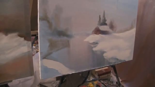 Бесплатный видео урок. Снежная долина .Игорь Сахаров.