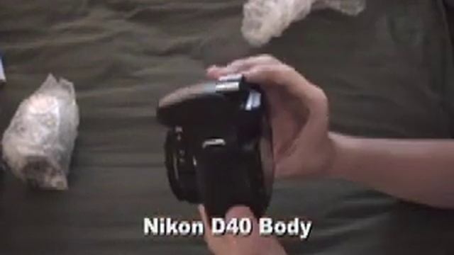Nikon D40 Unboxing! смотреть онлайн