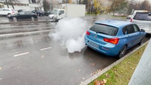 BMW F20 b38 выхлоп, коллектор, турбина