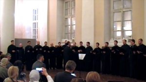 Рождественский концерт учеников школы византийского пения "Схолион Псалтикис" - мужской хор