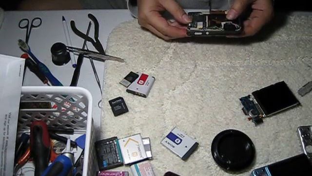 how to disassemble SONY DSC-W150 part 01/tháo rời SONY DSC-W150 phần 01 смотреть онлайн