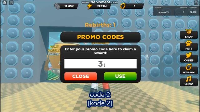 * ALL CODES WORK * [ Update 5 ] Strongman Simulator ROBLOX | JULY 1 2021 смотреть онлайн