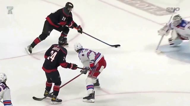 Себастьян Ахо сравнял счет за 2,23 мин до конца матча, переведя игру в ОТ смотреть онлайн