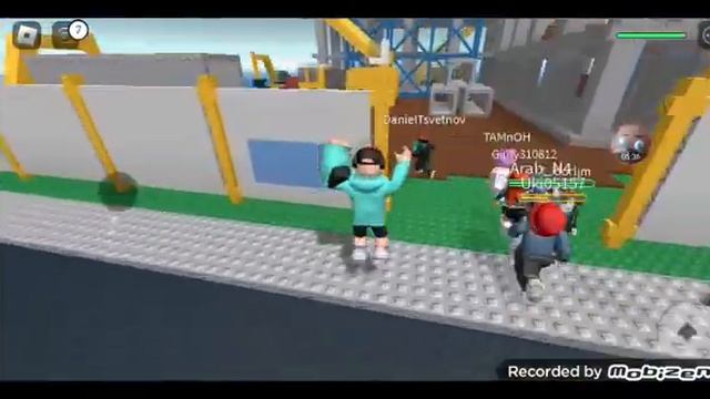 Играю в роблокс в побег от наводнений. смотреть онлайн