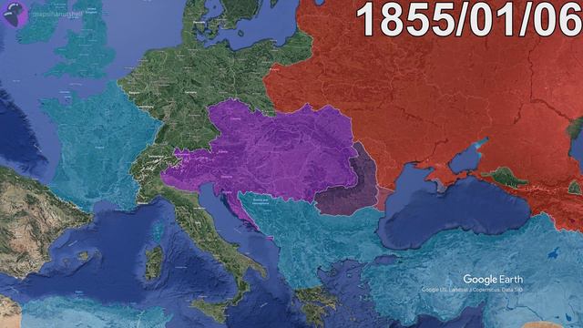 The Crimean War in 30 Seconds using Google Earth
