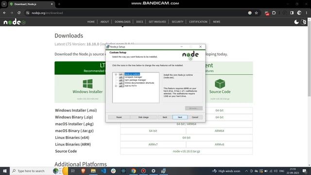 how to install node js in windows 10 2023 | Tutorial -1| node js full installation step | MERN Stac