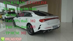 ✅THÁNG 4 GIẢM SÂU KiA K5 2.5 GT-LINE 2023 | Tổng Lăn Bánh - Trả Góp - Khuyến Mại CHI TIẾT