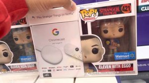 Funko POP Stranger Things Eleven with Eggos Chromecast Google TV 4K Streaming Media Player Walmart