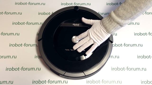 Сброс ПО iRobot Roomba 700-800 серии смотреть онлайн