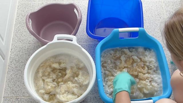 Как помыть овечью шерсть в домашних условиях. смотреть онлайн