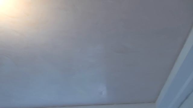 Венецианская штукатурка на потолке, что получилось. смотреть онлайн