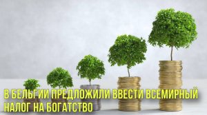 В Бельгии предложили ввести всемирный налог на богатство | Новости Первого