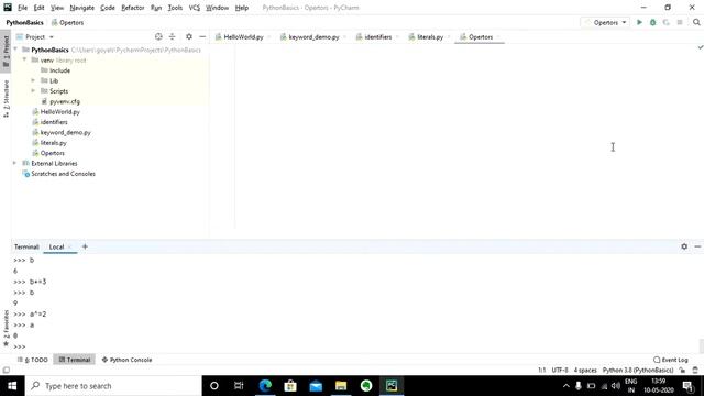 Assignment Operator in Python