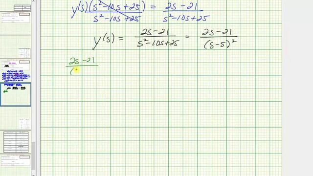 Ex 2: Solve a Homogeneous DE IVP Using Laplace Transforms смотреть онлайн