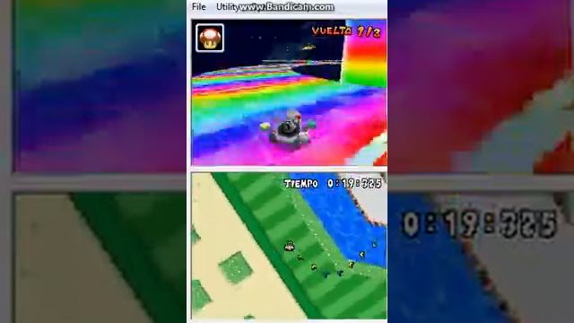 MKDS CT: Rainbow Pinball by me (NEW SUPER WARIO2)