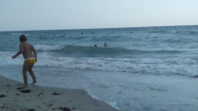 Море,купанье,радость.
