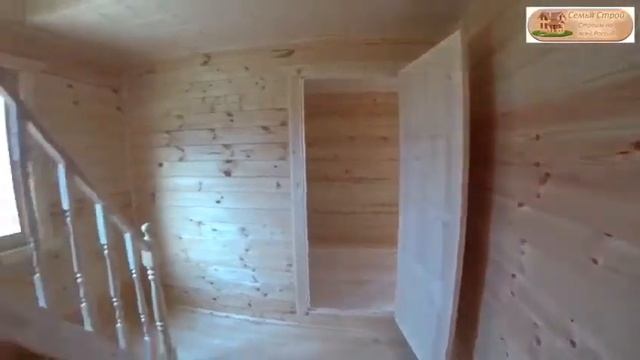 Отзыв дом из бруса 8х8  #стройком53#дачныедома #домаизбрусаспб #клееныйбрус#профилированныйбрус#заг