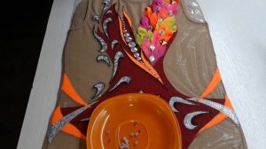 Купальник для художественной гимнастики. Украшаем стразами. Часть 1.